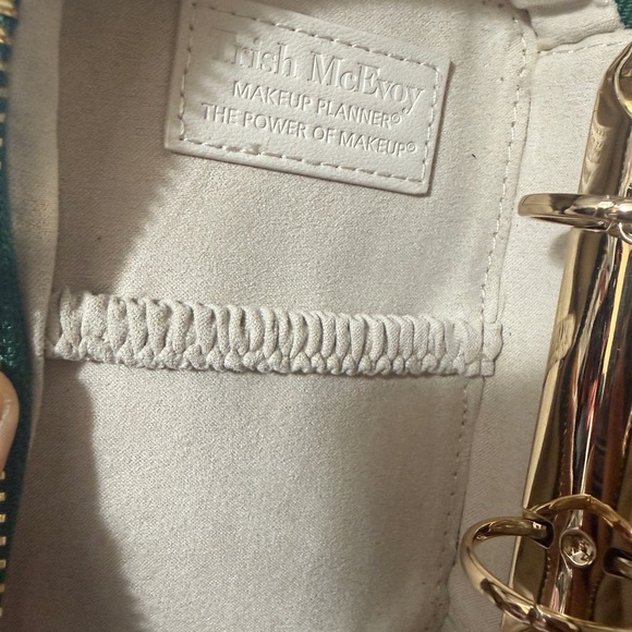 Trish McEvoy Makeup Planner, dark green Green Croc-Embossed. In New conditions - Picture 10 of 12